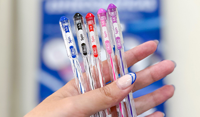 Imagem ilustrativa Canetas Spin