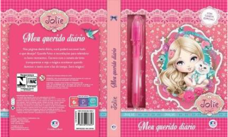 Imagem ilustrativa: "Jolie, Meu Querido Diário" está classificado entre os livros mais vendidos!