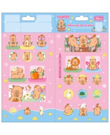 imagem principal do produto Adesivo Decorado Duplo Capyclub