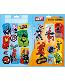 imagem principal do produto Adesivo Decorado Duplo G Avengers