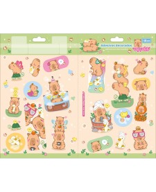 imagem principal do produto Adesivo Decorado Duplo G Capyclub