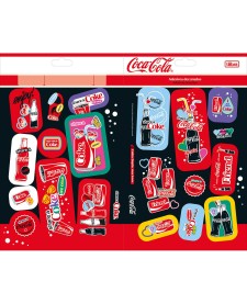 imagem principal do produto Adesivo Decorado Duplo G Coca-Cola