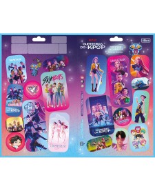 imagem principal do produto Adesivo Decorado Duplo G Guerreiras do KPOP