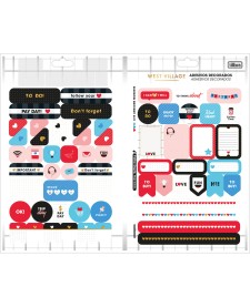 imagem principal do produto Adesivo Decorado Duplo Metalizado West Village