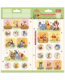 imagem principal do produto Adesivo Decorado Duplo Pooh