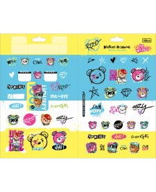 imagem principal do produto Adesivo Decorado Duplo Rebel