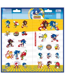 imagem principal do produto Adesivo Decorado Duplo Sonic