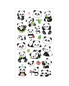 imagem de detalhe produto Adesivo Decorado Transparente Lovely Friend 6 Folhas