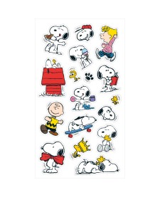 imagem de detalhe produto Adesivo Decorado Transparente Snoopy 6 Folhas