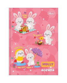 imagem principal do produto Agenda Costurada 2 Dias por Página 12,3 x 16,6 cm Holly Permanente