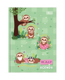 imagem principal do produto Agenda Costurada 2 Dias por Página 12,3 x 16,6 cm Holly Permanente
