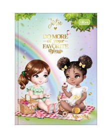 imagem principal do produto Agenda Costurada 2 Dias por Página 12,3 x 16,6 cm Jolie Permanente