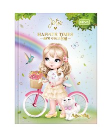 imagem principal do produto Agenda Costurada 2 Dias por Página 12,3 x 16,6 cm Jolie Permanente