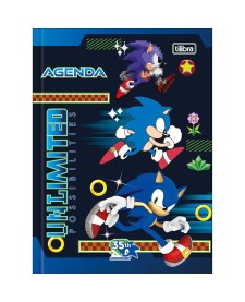 imagem principal do produto Agenda Costurada 2 Dias por Página 12,3 x 16,6 cm Sonic Permanente