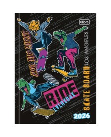 imagem principal do produto Agenda Costurada 2 Dias por Página 12,3 x 16,6 cm Spice Masculina 2026