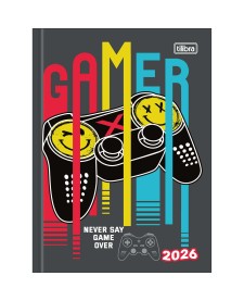 imagem principal do produto Agenda Costurada 2 Dias por Página 12,3 x 16,6 cm Spice Masculina 2026