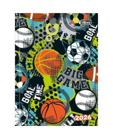 imagem principal do produto Agenda Costurada 2 Dias por Página 12,3 x 16,6 cm Spice Masculina 2026