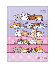 imagem principal do produto Agenda Costurada Diária 12,3 x 16,6 cm Pepper Permanente Feminina