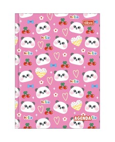 imagem principal do produto Agenda Costurada Diária 12,3 x 16,6 cm Pepper Permanente Feminina