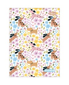 imagem principal do produto Agenda Costurada Diária 12,3 x 16,6 cm Pepper Permanente Feminina