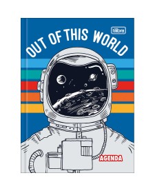 imagem principal do produto Agenda Costurada Diária 12,3 x 16,6 cm Pepper Permanente Masculina