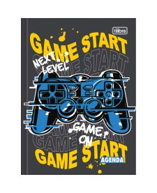 imagem principal do produto Agenda Costurada Diária 12,3 x 16,6 cm Pepper Permanente Masculina