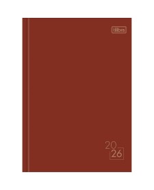 imagem principal do produto Agenda Costurada Diária 14,5 x 20,5 cm Spice Cores 2026