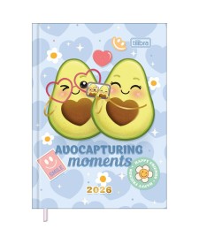 imagem principal do produto Agenda Costurada MIni 7,8 x 10,8 cm Abacute 2026