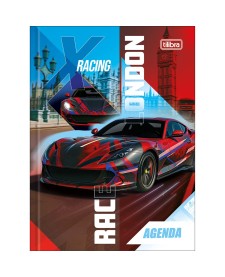 imagem principal do produto Agenda Costurada Permanente X-Racing 3D M4