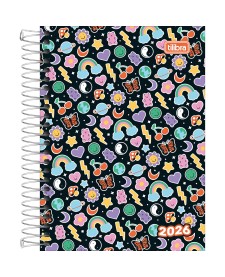 imagem principal do produto Agenda Espiral Diária 11 x 15,4 cm Spice Feminina 2026