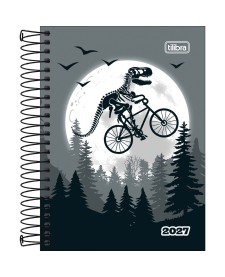 imagem principal do produto Agenda Espiral Diária 11 x 15,4 cm Spice Masculina 2027