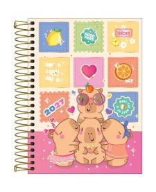 imagem principal do produto Agenda Espiral Diária 11,0 x 15,4 cm Capyclub 2027