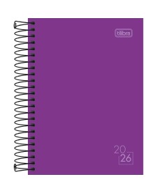 imagem principal do produto Agenda Espiral Diária 11,1 x 15,4 cm Spice Cores 2026