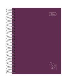 imagem principal do produto Agenda Espiral Diária 11,1 x 15,4 cm Spice Cores 2027