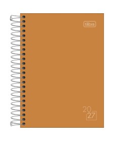 imagem principal do produto Agenda Espiral Diária 11,1 x 15,4 cm Spice Cores 2027