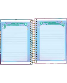 imagem de detalhe produto Agenda Espiral Diária 11,7 x 16,4 cm Ana Castela 2026