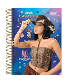 imagem principal do produto Agenda Espiral Diária 11,7 x 16,4 cm Ana Castela 2026