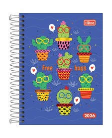 imagem principal do produto Agenda Espiral Diária 11,7 x 16,4 cm D+ Feminina 2026