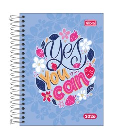 imagem principal do produto Agenda Espiral Diária 11,7 x 16,4 cm D+ Feminina 2026