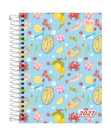 imagem principal do produto Agenda Espiral Diária 11,7 x 16,4 cm D+ Feminina 2027