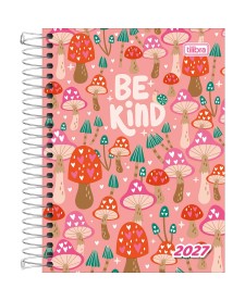 imagem principal do produto Agenda Espiral Diária 11,7 x 16,4 cm D+ Feminina 2027
