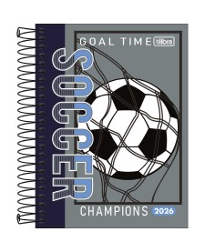 imagem principal do produto Agenda Espiral Diária 11,7 x 16,4 cm D+ Masculina 2026