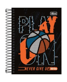 imagem principal do produto Agenda Espiral Diária 11,7 x 16,4 cm D+ Masculina 2026