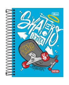 imagem principal do produto Agenda Espiral Diária 11,7 x 16,4 cm D+ Masculina 2026