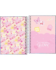 imagem de detalhe produto Agenda Espiral Diária 11,7 x 16,4 cm Glow 2026