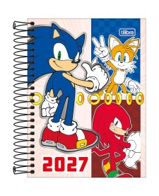 imagem principal do produto Agenda Espiral Diária 11,7 x 16,4 cm Sonic 2027
