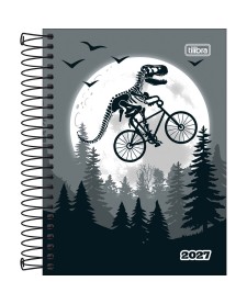 imagem principal do produto Agenda Espiral Diária 11,7 x 16,4 cm Spice Masculina 2027