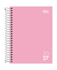 imagem principal do produto Agenda Espiral Diária 11,7 x 16,4 cm Zip Colors 2027