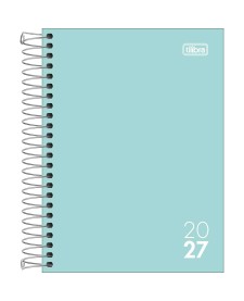 imagem principal do produto Agenda Espiral Diária 11,7 x 16,4 cm Zip Colors 2027