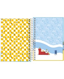 imagem de detalhe produto Agenda Espiral Diária 12,9 x 18,7 cm Snoopy 2026